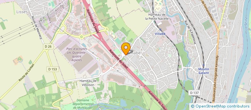 localisation de l'entreprise TRANSPORT LELIEN à RIS-ORANGIS