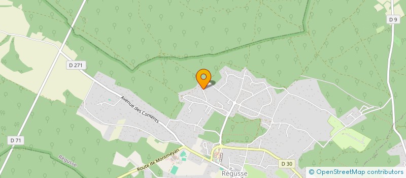 localisation de l'entreprise TRANSPORT LEMAIRE à REGUSSE