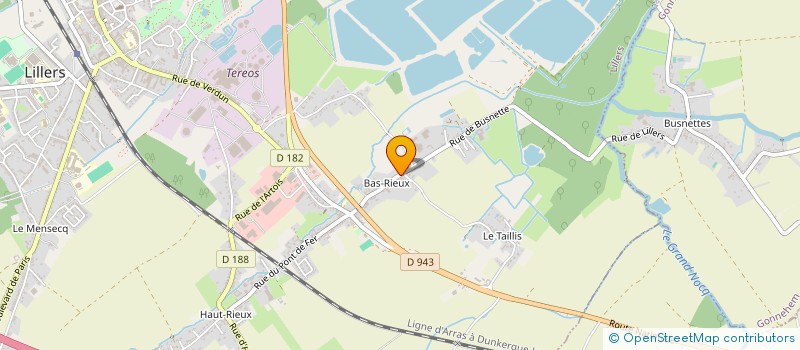 localisation de l'entreprise TRANSPORT LEMAIRE à LILLERS