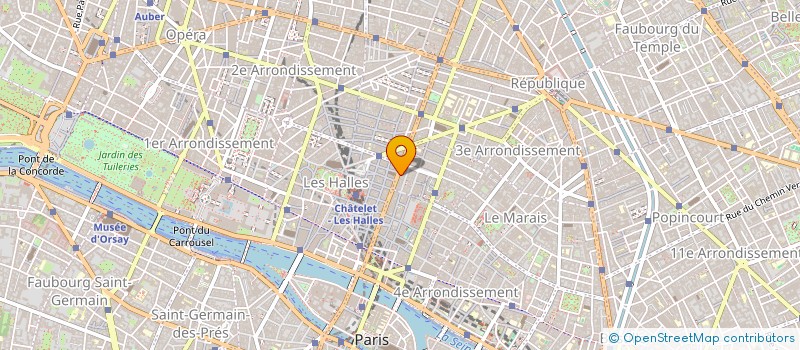 localisation de l'entreprise TRANSPORT LEON LE GRAND à PARIS