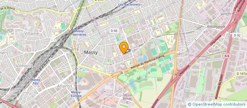 localisation de l'entreprise TRANSPORT LES TROIS FRERES  MASSY