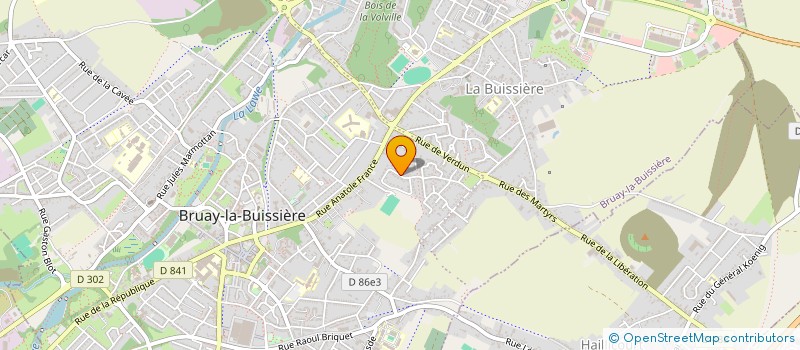 localisation de l'entreprise TRANSPORT LIVRAISON MONTAGE 62 à BRUAY LA BUISSIERE