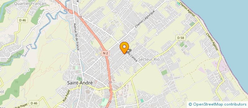 localisation de l'entreprise TRANSPORT LLK  SAINT-ANDRE