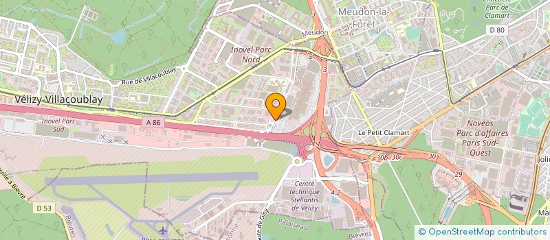 localisation de l'entreprise TRANSPORT LOCATION ET VENTE DE VOITURE à VELIZY-VILLACOUBLAY