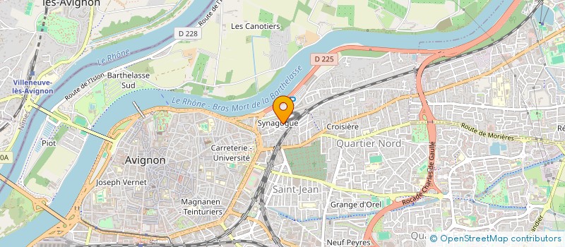 localisation de l'entreprise TRANSPORT LOGISTIQUE ET SERVICES à AVIGNON