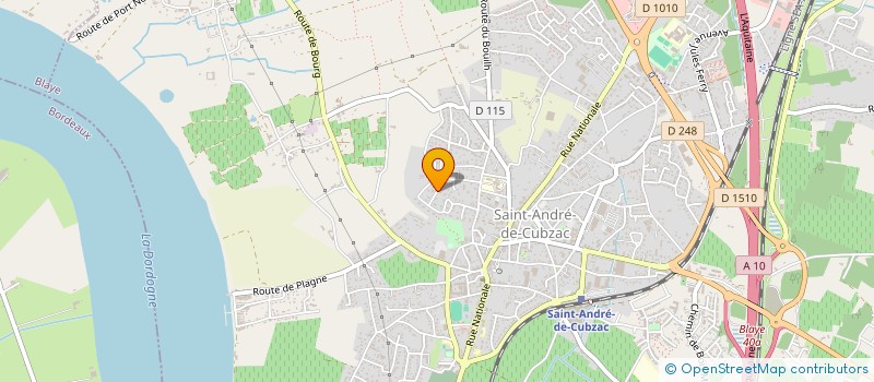 localisation de l'entreprise TRANSPORT LOGISTIQUE MADIH S.A.S.U à CUBZAC-LES-PONTS