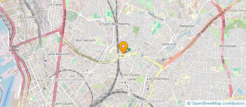 localisation de l'entreprise TRANSPORT LS  MARSEILLE