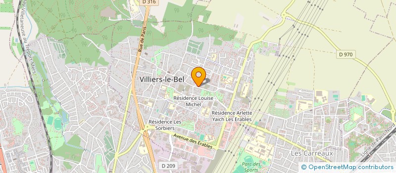 localisation de l'entreprise TRANSPORT LUXE à TREMBLAY-EN-FRANCE