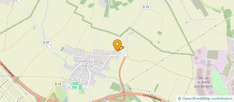 localisation de l'entreprise TRANSPORT LYSA  FONTENAY-EN-PARISIS