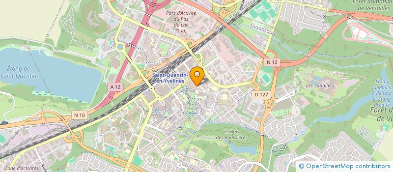 localisation de l'entreprise TRANSPORT M.A  GUYANCOURT