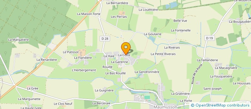 localisation de l'entreprise TRANSPORT M2  VALLONS-DE-L'ERDRE