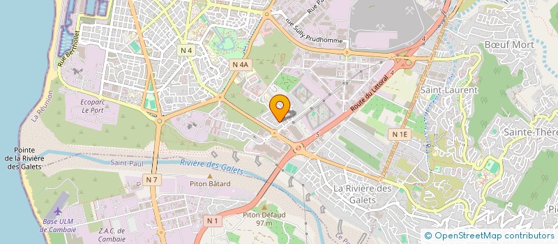 localisation de l'entreprise TRANSPORT MAFATE THOMAS  LE PORT