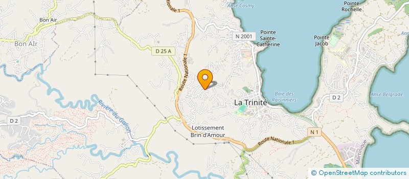 localisation de l'entreprise TRANSPORT MAMBRUN  TRINITE