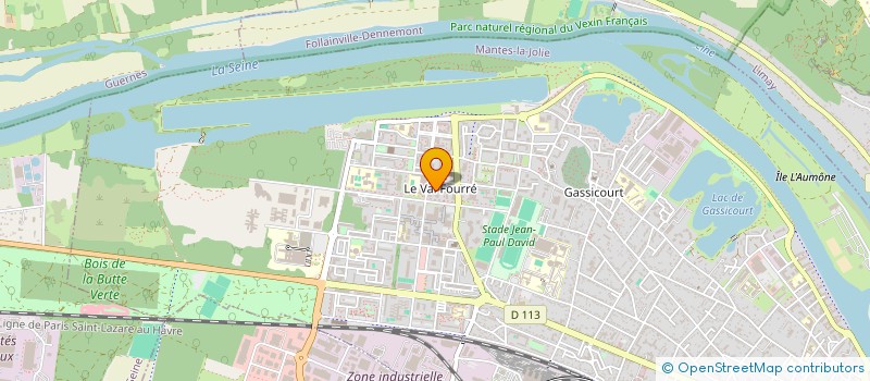 localisation de l'entreprise TRANSPORT MANTAIS  MANTES-LA-JOLIE