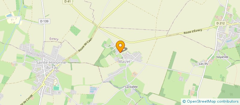 localisation de l'entreprise TRANSPORT MARGEOT à PREAUX-BOCAGE