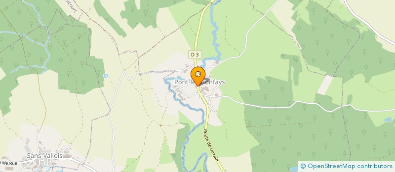 localisation de l'entreprise TRANSPORT MAXENCE BURETTE  PONT-LES-BONFAYS