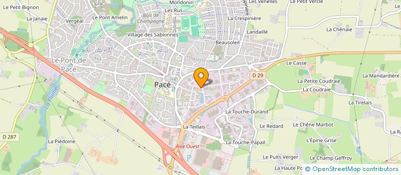 localisation de l'entreprise TRANSPORT MEGA-PARC à PACE