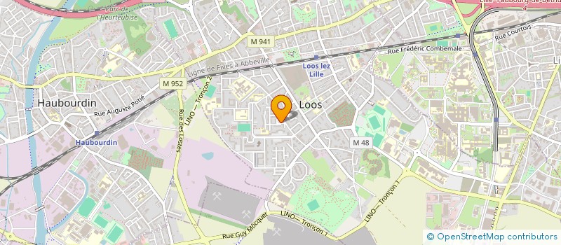 localisation de l'entreprise TRANSPORT MEHDI ONE à LOOS