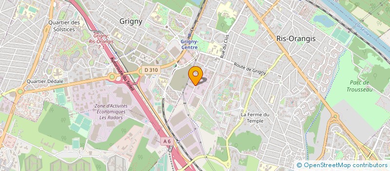 localisation de l'entreprise TRANSPORT MESSA EXPRESS à RIS-ORANGIS