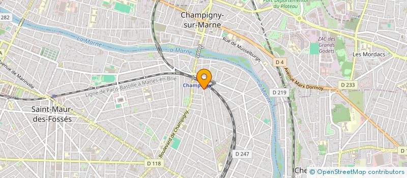 localisation de l'entreprise TRANSPORT MICHAEL  SAINT-MAUR-DES-FOSSES