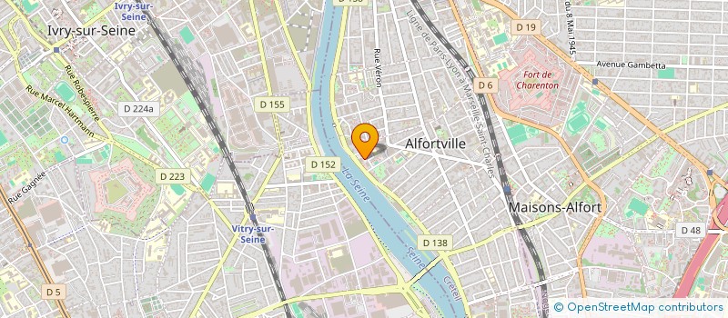 localisation de l'entreprise TRANSPORT MII SEREIN à ALFORTVILLE