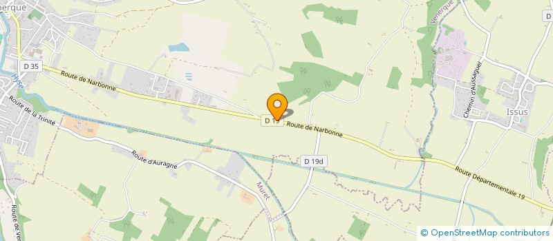 localisation de l'entreprise TRANSPORT MIRANI à VENERQUE