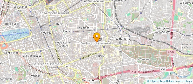 localisation de l'entreprise TRANSPORT MK à MARSEILLE
