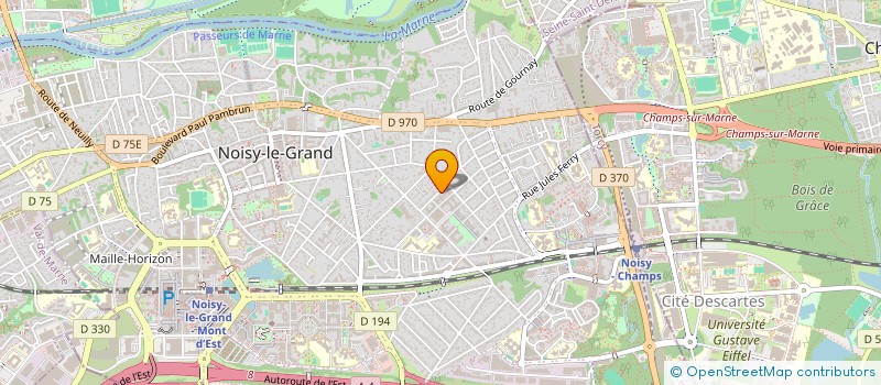 localisation de l'entreprise TRANSPORT MONTANTIN à NOISY-LE-GRAND