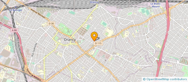 localisation de l'entreprise TRANSPORT MS à DRANCY