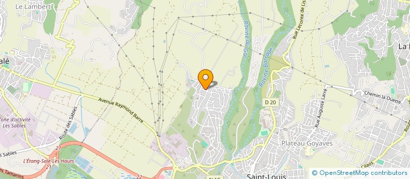 localisation de l'entreprise TRANSPORT NACHIAR KICHENIN  SAINT-LOUIS