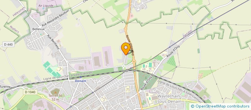 localisation de l'entreprise TRANSPORT NAVETTE SERVICES  DENAIN