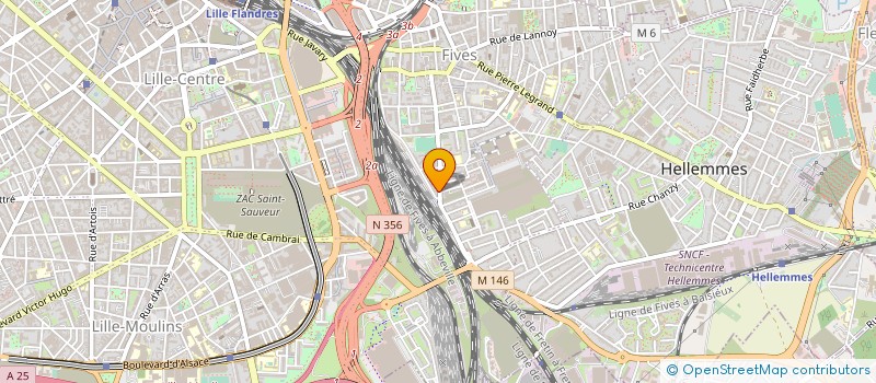 localisation de l'entreprise TRANSPORT NIKITA PERE ET FILS à LILLE