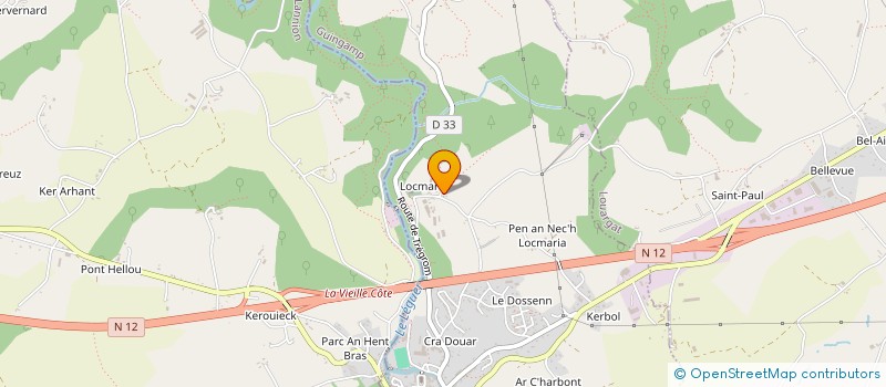 localisation de l'entreprise TRANSPORT NTM  BELLE-ISLE-EN-TERRE