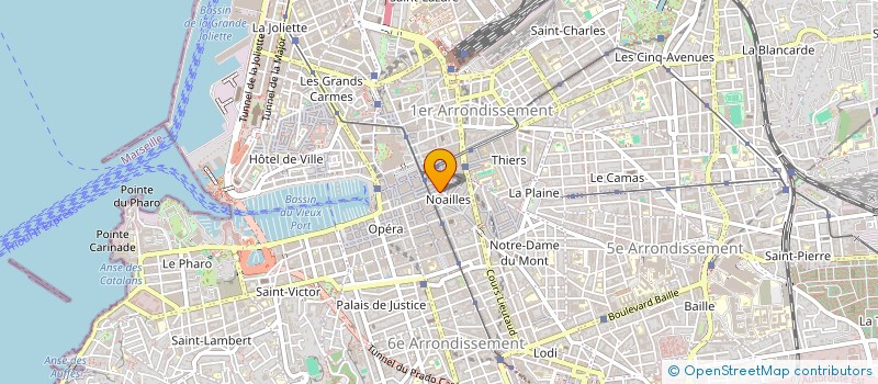 localisation de l'entreprise TRANSPORT'OR  MARSEILLE