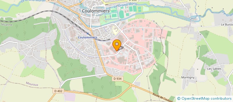 localisation de l'entreprise TRANSPORT PICOT à COULOMMIERS