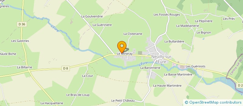 localisation de l'entreprise TRANSPORT PLESSIS à LONGNY LES VILLAGES