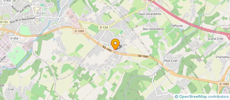 localisation de l'entreprise TRANSPORT PLUS à CHARNECLES