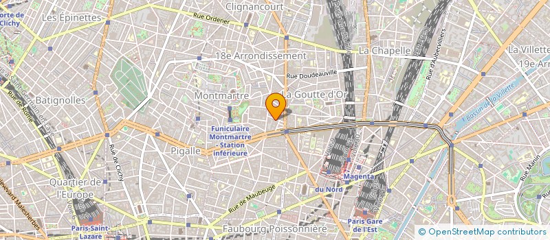 localisation de l'entreprise TRANSPORT PLUS  PARIS