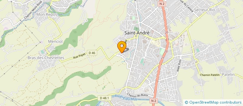 localisation de l'entreprise TRANSPORT POINY-TOPLAN FILS à SAINT-ANDRE