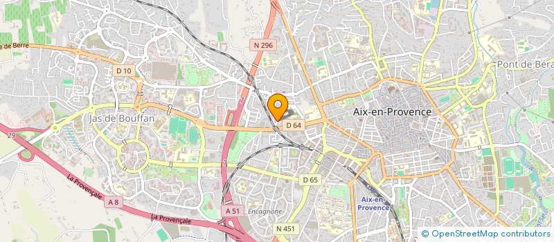 localisation de l'entreprise TRANSPORT PREMIUM SERVICE  AIX EN PROVENCE