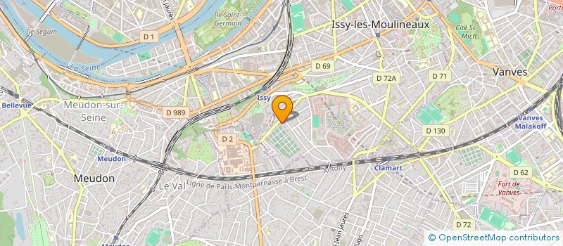 localisation de l'entreprise TRANSPORT PRESTIGE à ISSY-LES-MOULINEAUX