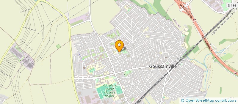 localisation de l'entreprise TRANSPORT PRIVE ISKA  GOUSSAINVILLE