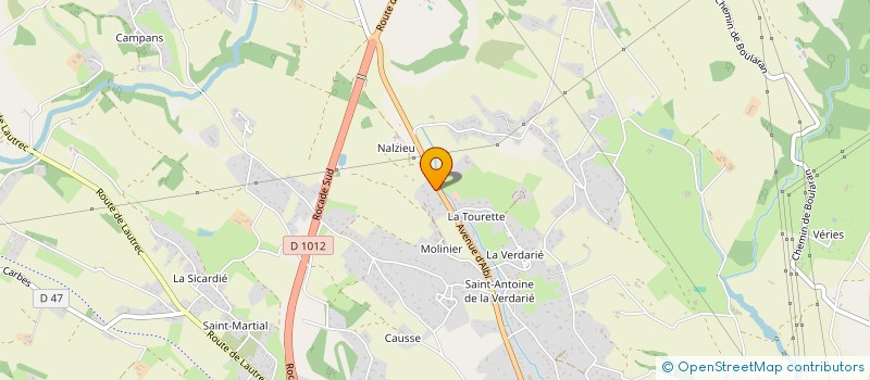 localisation de l'entreprise TRANSPORT PYRENEES ARANEGA à CASTRES