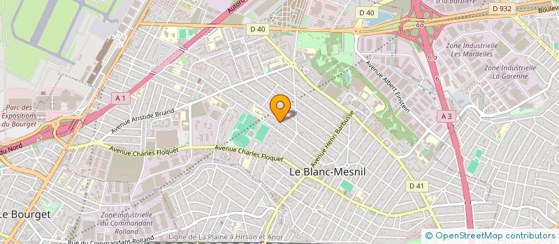 localisation de l'entreprise TRANSPORT QUOTIDIEN  PARIS