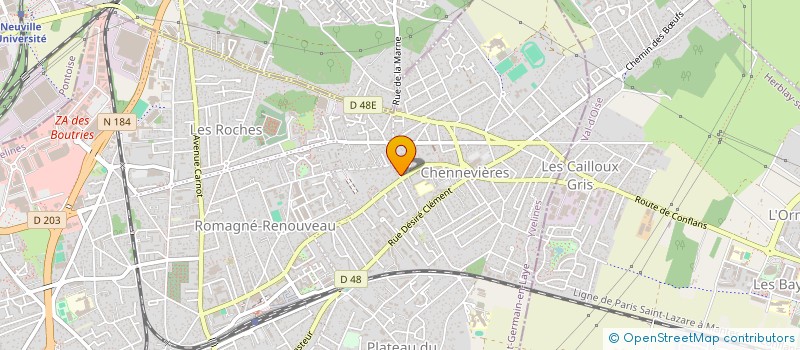 localisation de l'entreprise TRANSPORT RAFAEL  CONFLANS-SAINTE-HONORINE