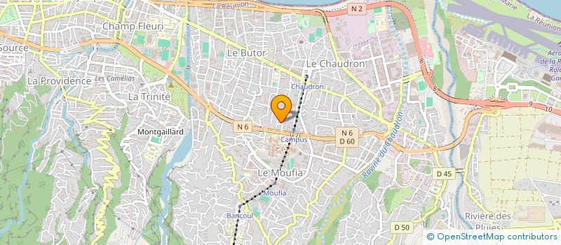 localisation de l'entreprise TRANSPORT RAMAYE à SAINT-DENIS