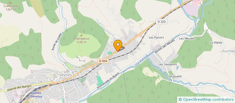 localisation de l'entreprise TRANSPORT REJANI  VEYNES