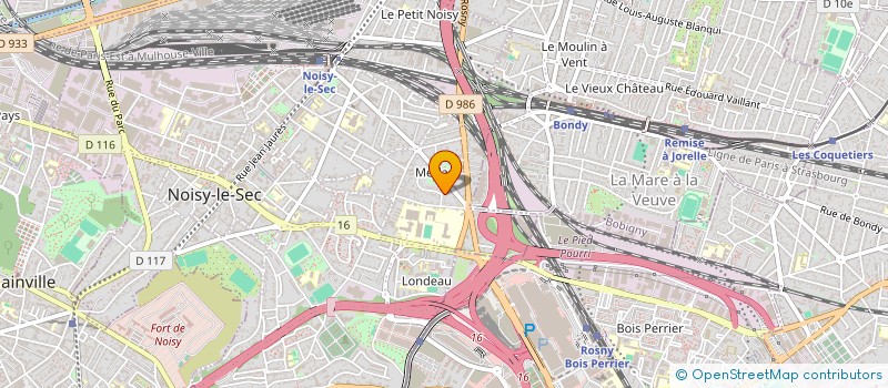 localisation de l'entreprise TRANSPORT ROYAL BRUNA à NOISY-LE-SEC