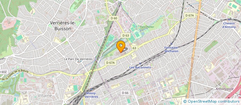 localisation de l'entreprise TRANSPORT SA / ONTIME DELIVERY à ANTONY