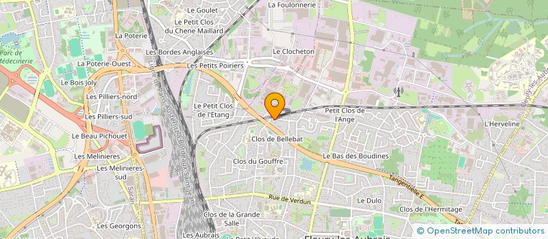 localisation de l'entreprise TRANSPORT SAAD à FLEURY-LES-AUBRAIS